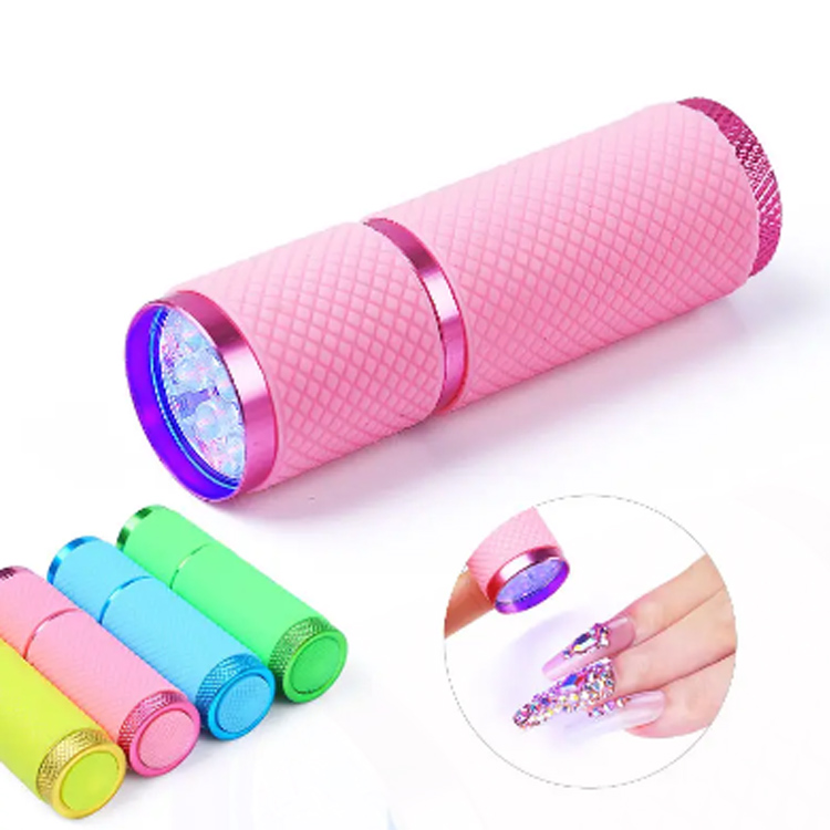 2024 ژل پخت و پز لامپ لامپ سریع 9 LED UV MINI LAMP