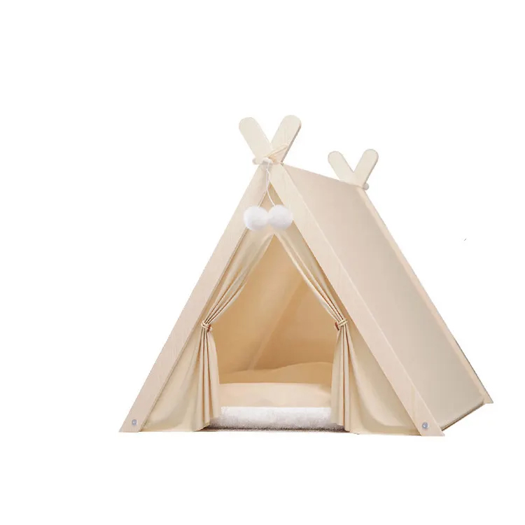 مبلمان حیوان خانگی راحت خانه چادر قابل حمل Teepee