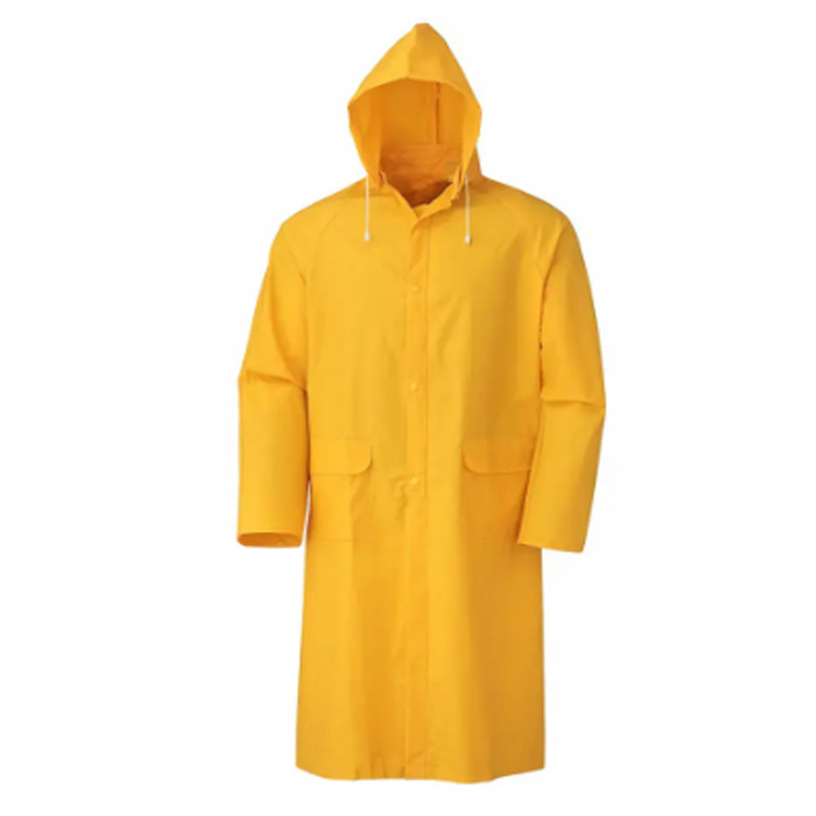 Custom Heavy Duty Rain Coat PvC Poncho Poncho