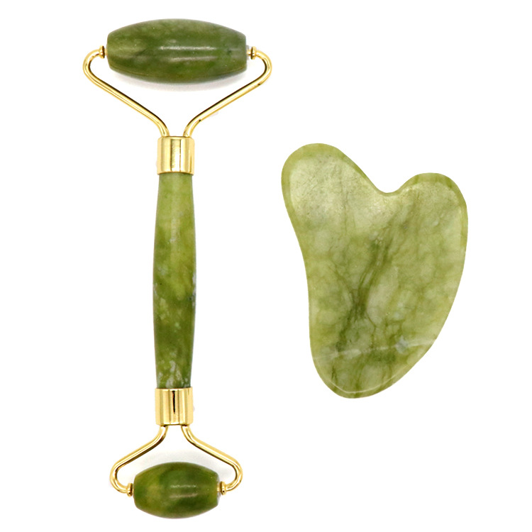 ست ماساژ Jade Roller Gua Sha برای صورت