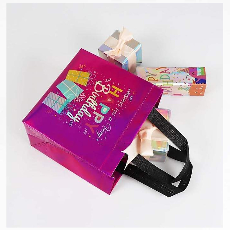 کیف تولد نبافته با رنگ هماهنگ چند سایز