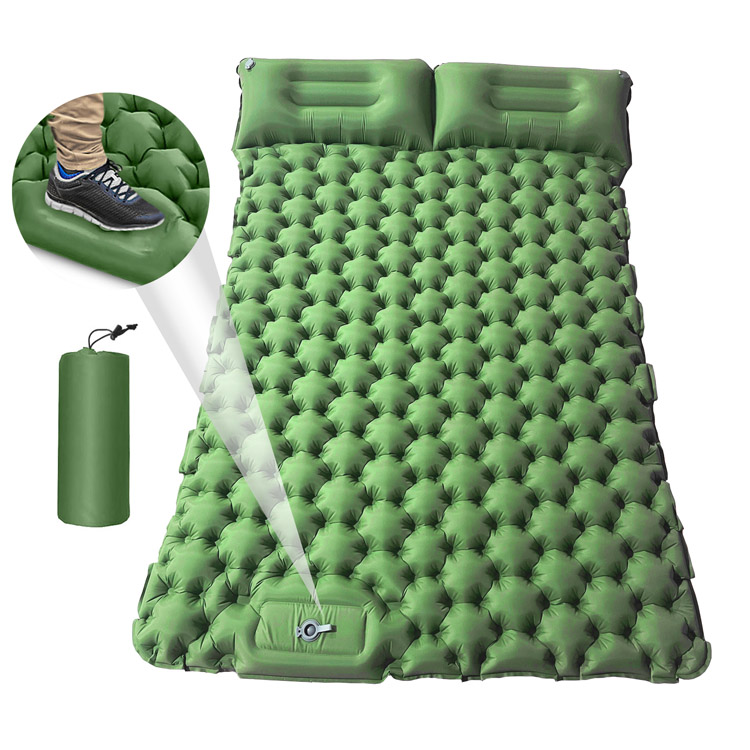 تشک کمپینگ دو نفره قابل حمل در فضای باز به ضخامت 10 سانتی متر