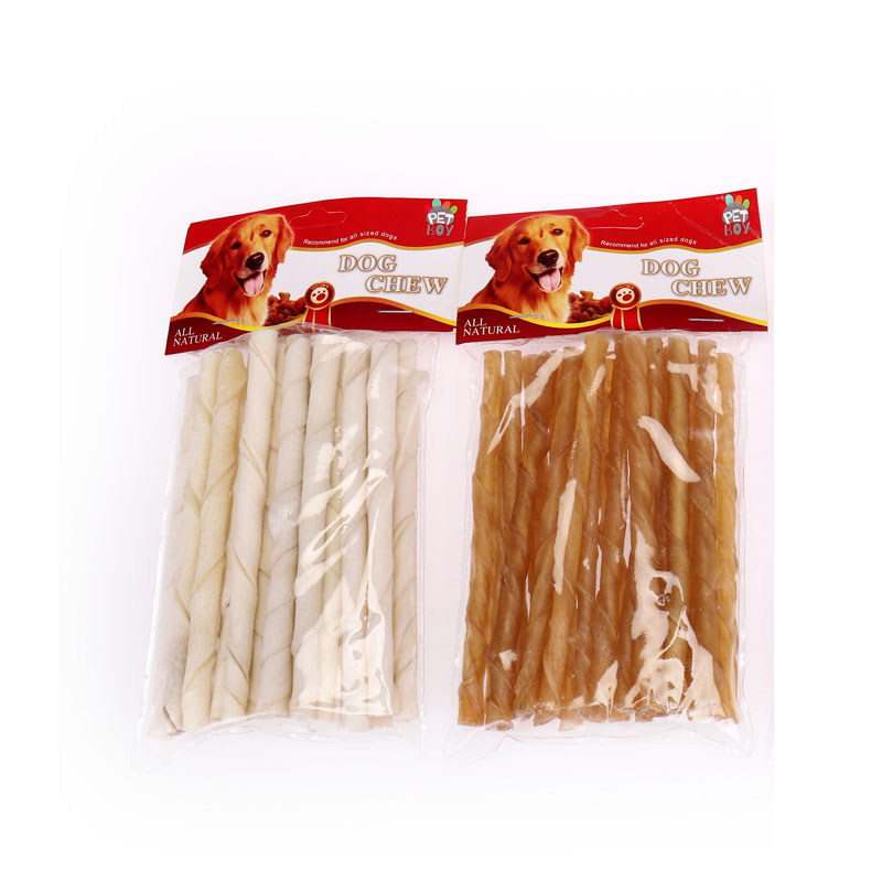 جویدن سگ Rawhide Twist Sticks