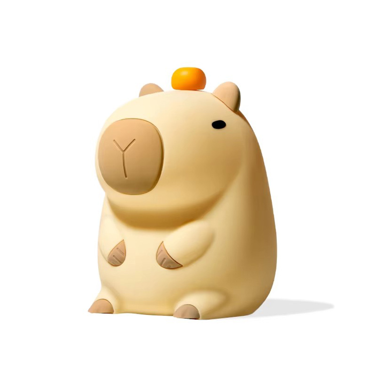 چراغ رومیزی سیلیکونی شب شارژی LED Capybara
