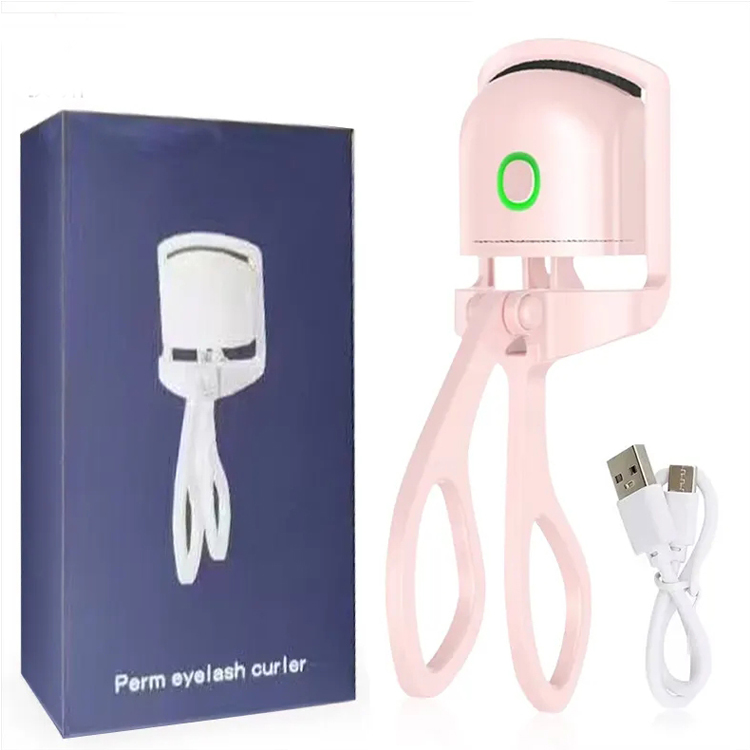 فر مژه با گرمکن برقی شارژی USB