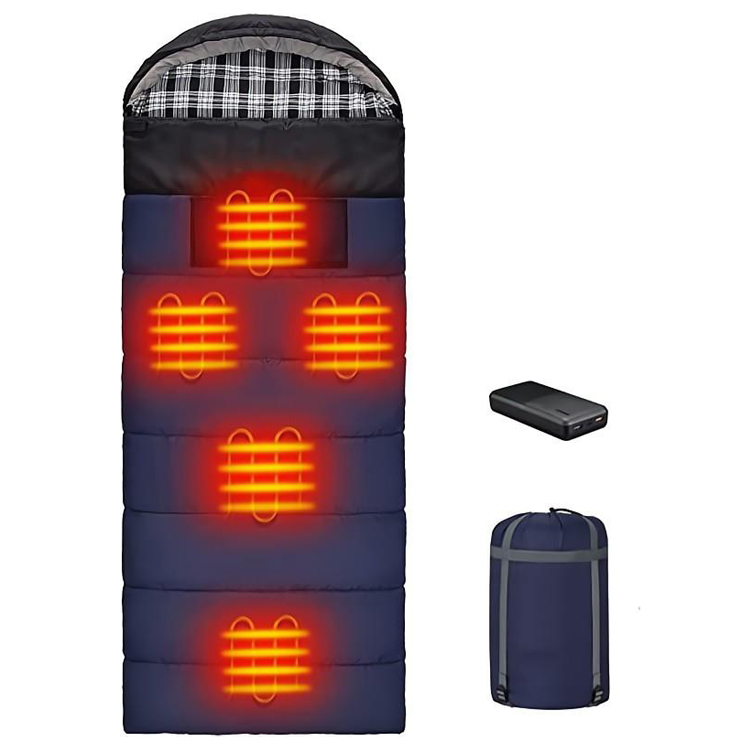 پدهای گرمایش کمپینگ ضد آب کیسه خواب گرم کن USB